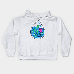 Polysexual Potion Terrarium Hidden colors Kids Hoodie